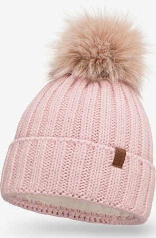 Bonnet '70100' Vivisence en rose : devant