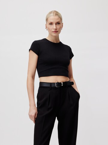 LeGer by Lena Gercke - Camiseta 'Kimia' en negro: frente