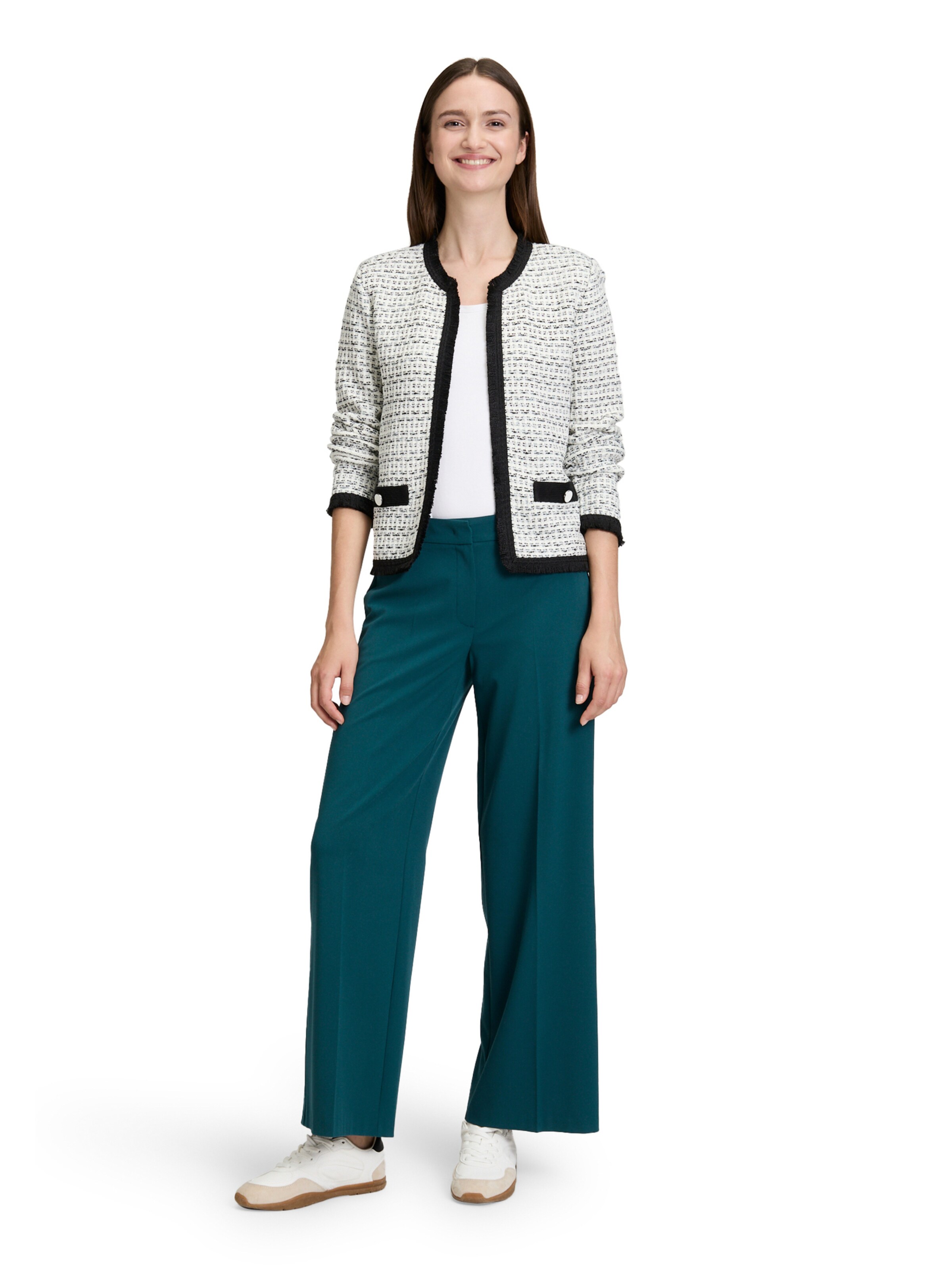 Cardigan Betty & Co en blanc