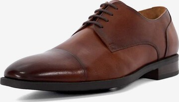 Chaussure à lacets 'Suffix' Dune LONDON en marron : devant