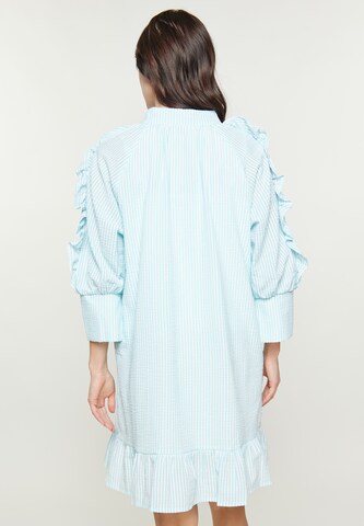 usha BLUE LABEL Jurk 'Fashion Look' in Blauw