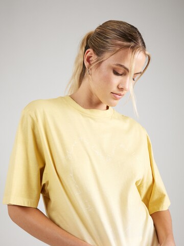 HUGO Majica 'Dalonia' | rumena barva