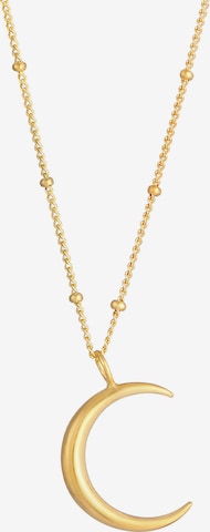 ELLI Necklace 'Halbmond' in Gold: front