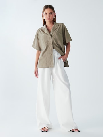 Willa Blouse 'Zimi' in Grijs