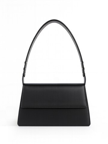 PURE Studios Schultertasche 'OPHELIA' in Schwarz: Vorderseite