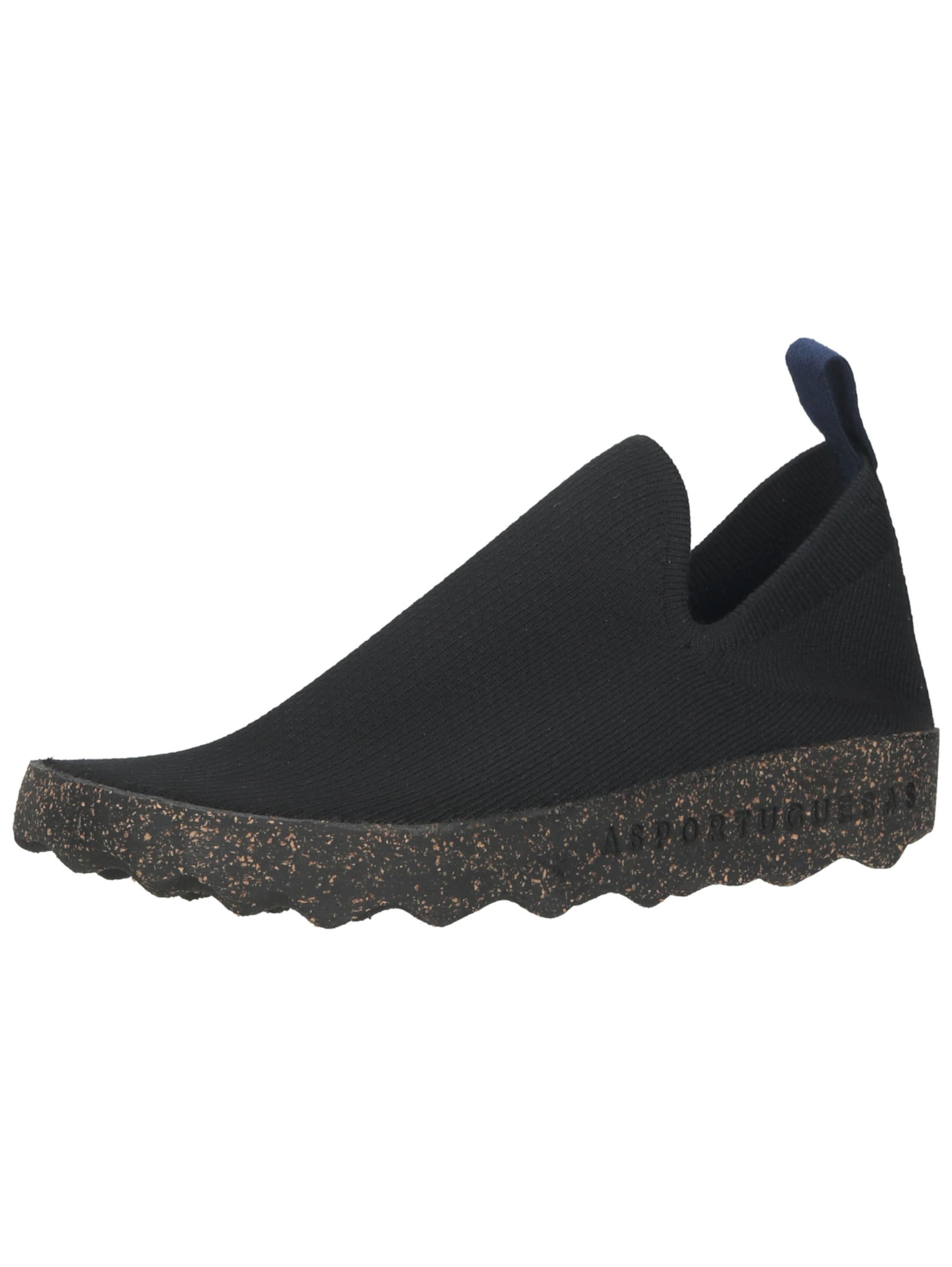 Pantoufle Asportuguesas en noir : devant