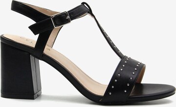 Celena Strap Sandals 'Carita' in Black