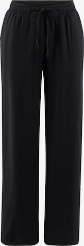 Pantalon Tamaris en noir : devant