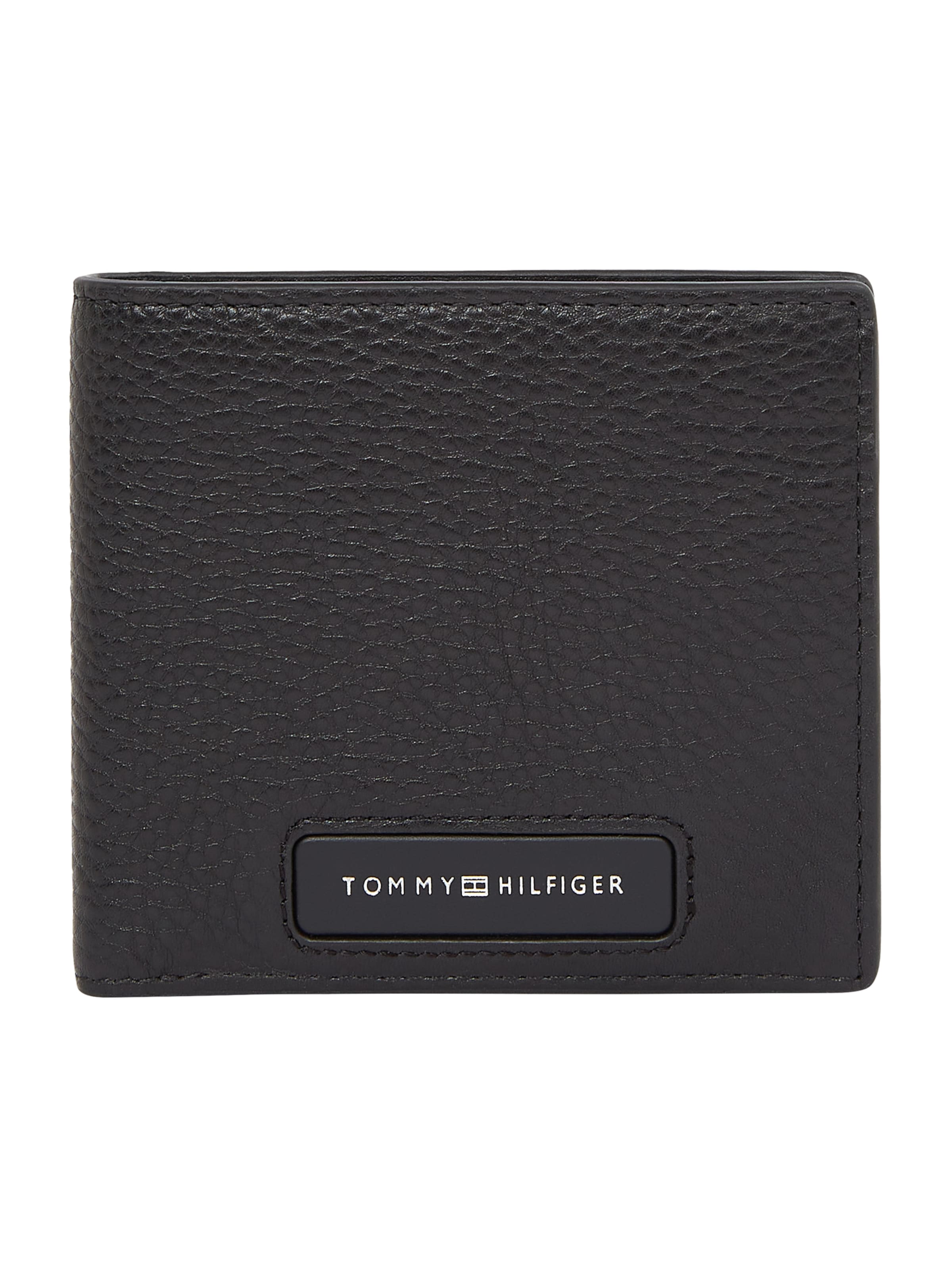 Portofel 'Bifold' de la TOMMY HILFIGER pe negru: față