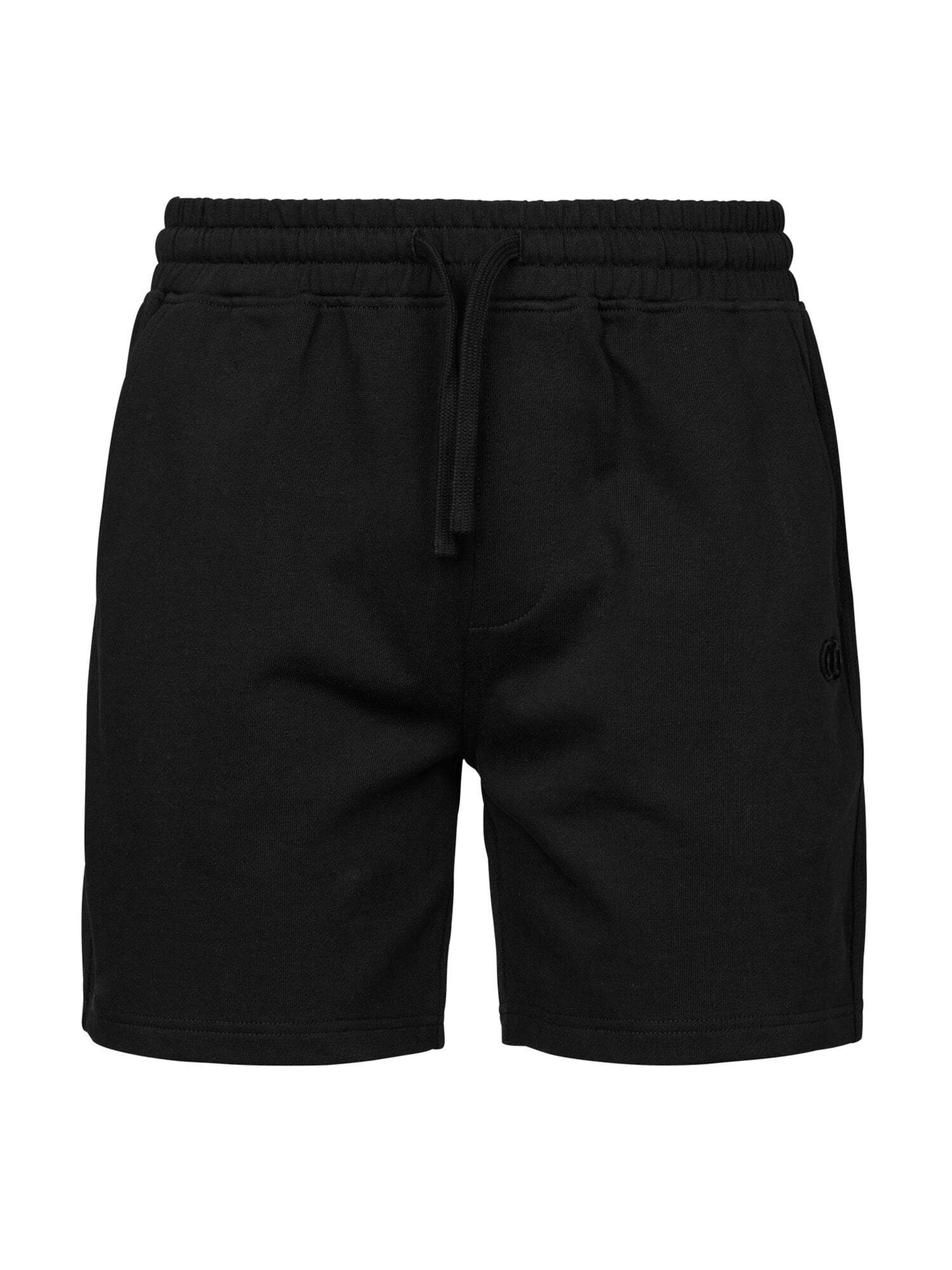 SNOCKS Regular Hose in Schwarz: Vorderseite