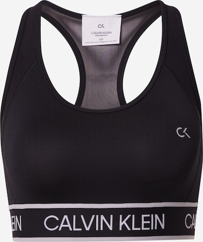 Calvin Klein Performance Sporta krūšturis melns / balts, Preces skats