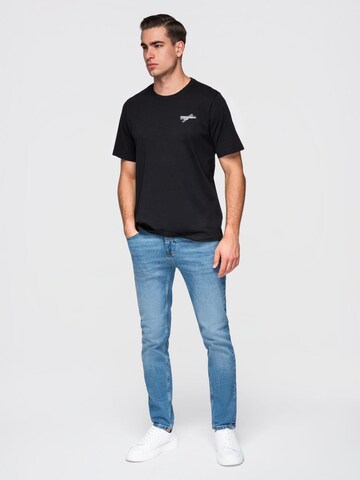 Ombre Shirt in Zwart