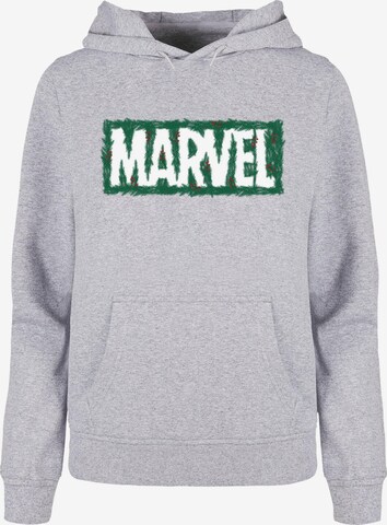 ABSOLUTE CULT Sweatshirt ' Marvel' in Grey: front