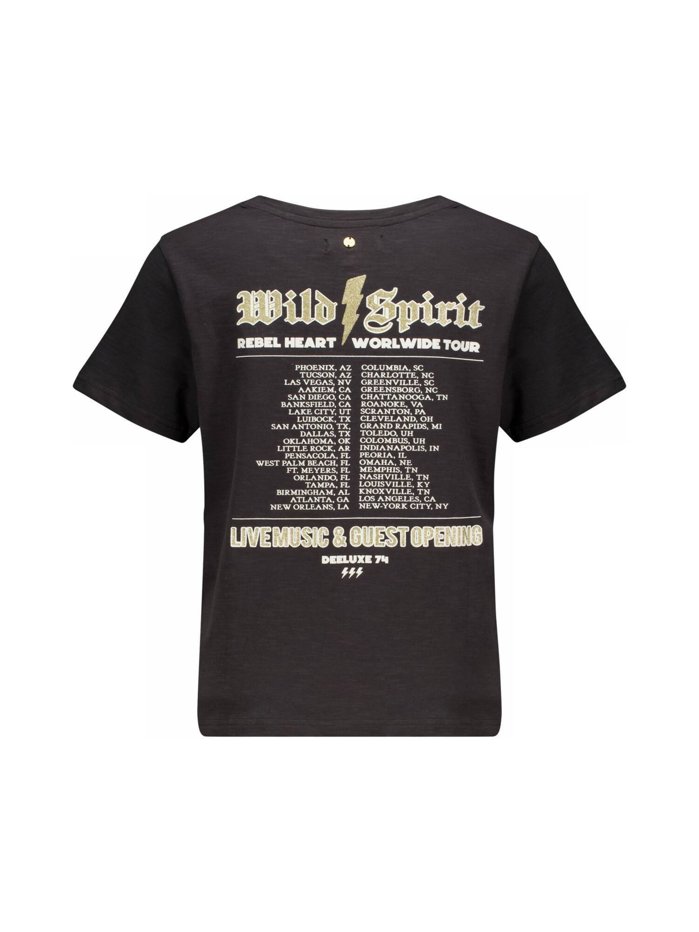 T-shirt 'LEONA' Deeluxe en gris