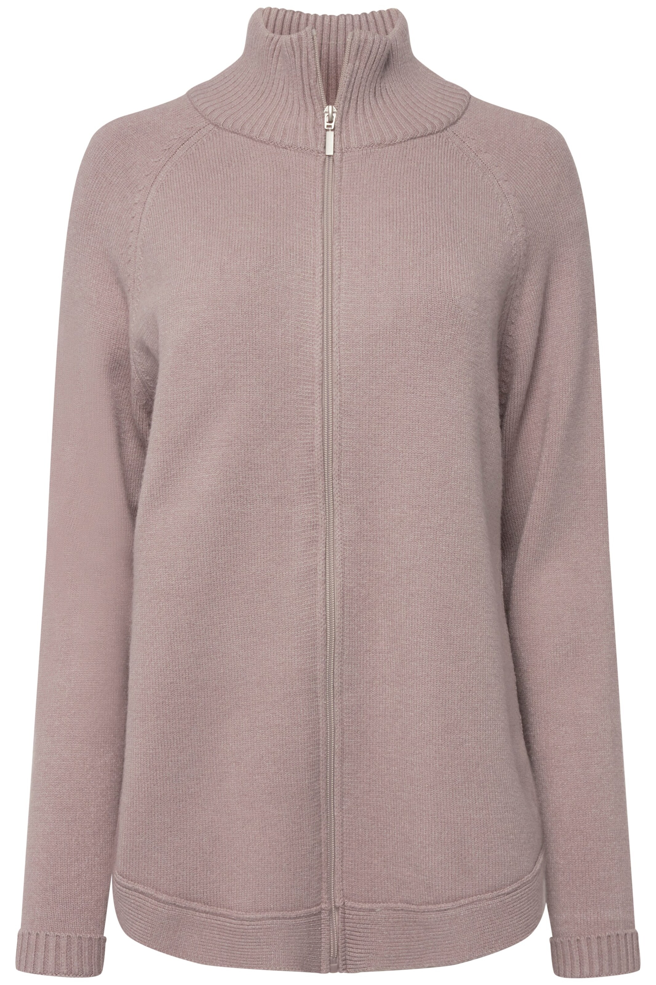 LAURASØN Strickjacke in Lila: Vorderseite