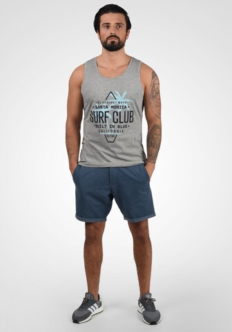 BLEND Shirt 'Cali' in Grijs: voorkant
