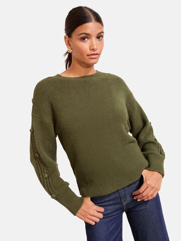 Friends Like These Пуловер в зелено: отпред