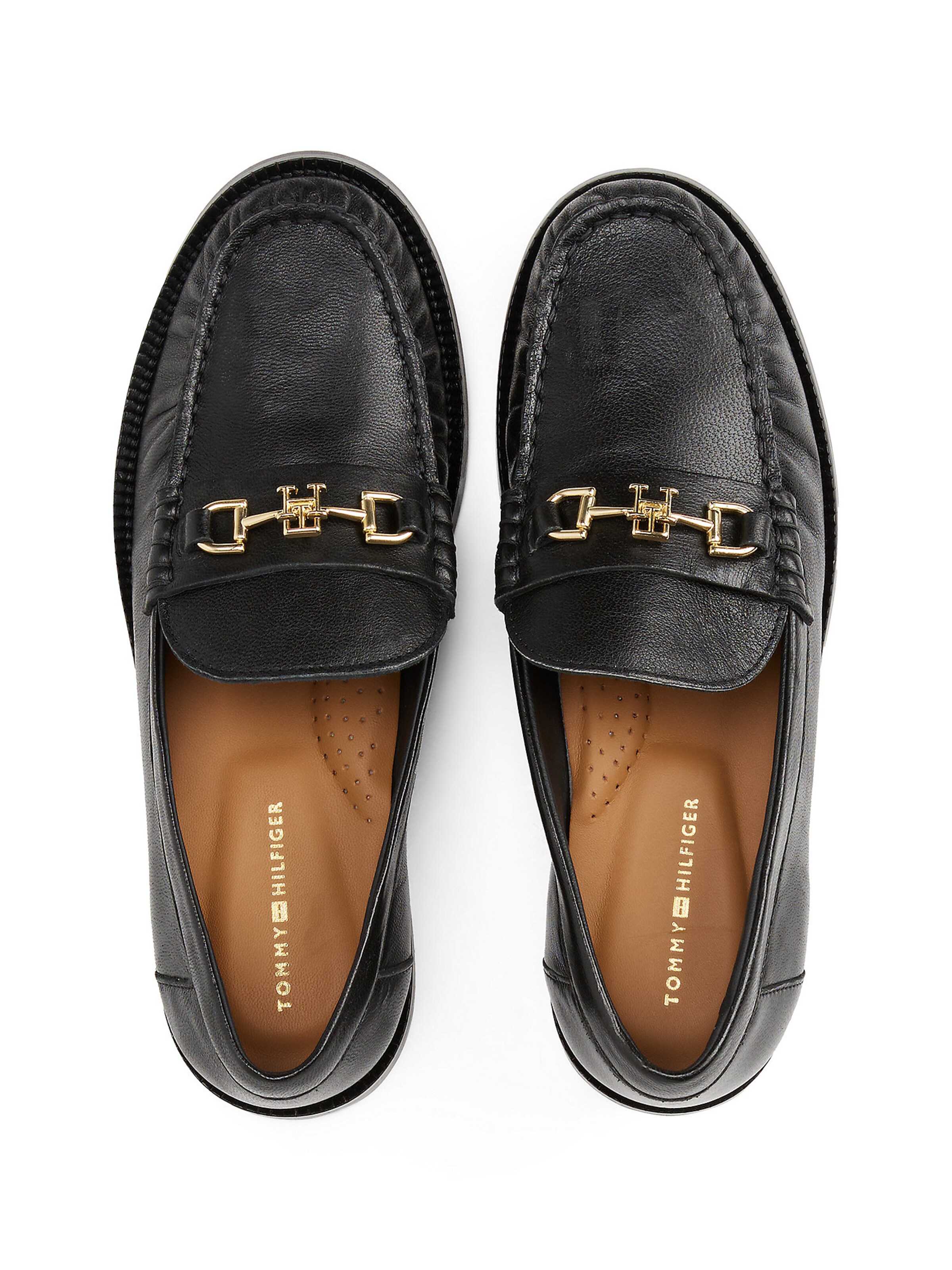 TOMMY HILFIGER Mokassin 'Horsebit' in Schwarz
