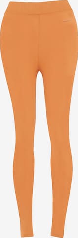 Organication Skinny Leggings in Orange: Vorderseite