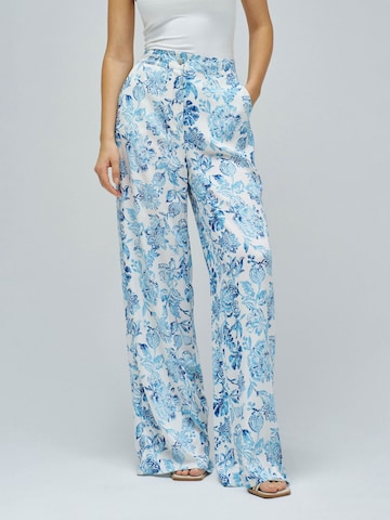 Salsa Jeans Regular ChinoHosen High Rise in Blau: Vorderseite