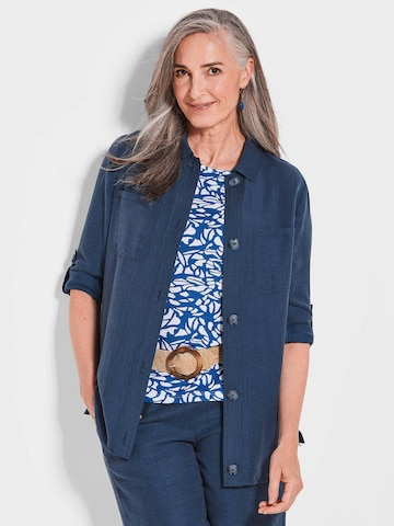 Goldner Blouse in Blauw: voorkant