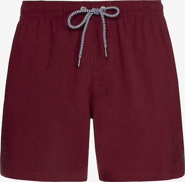 PROTEST Board Shorts 'Davey' in Red