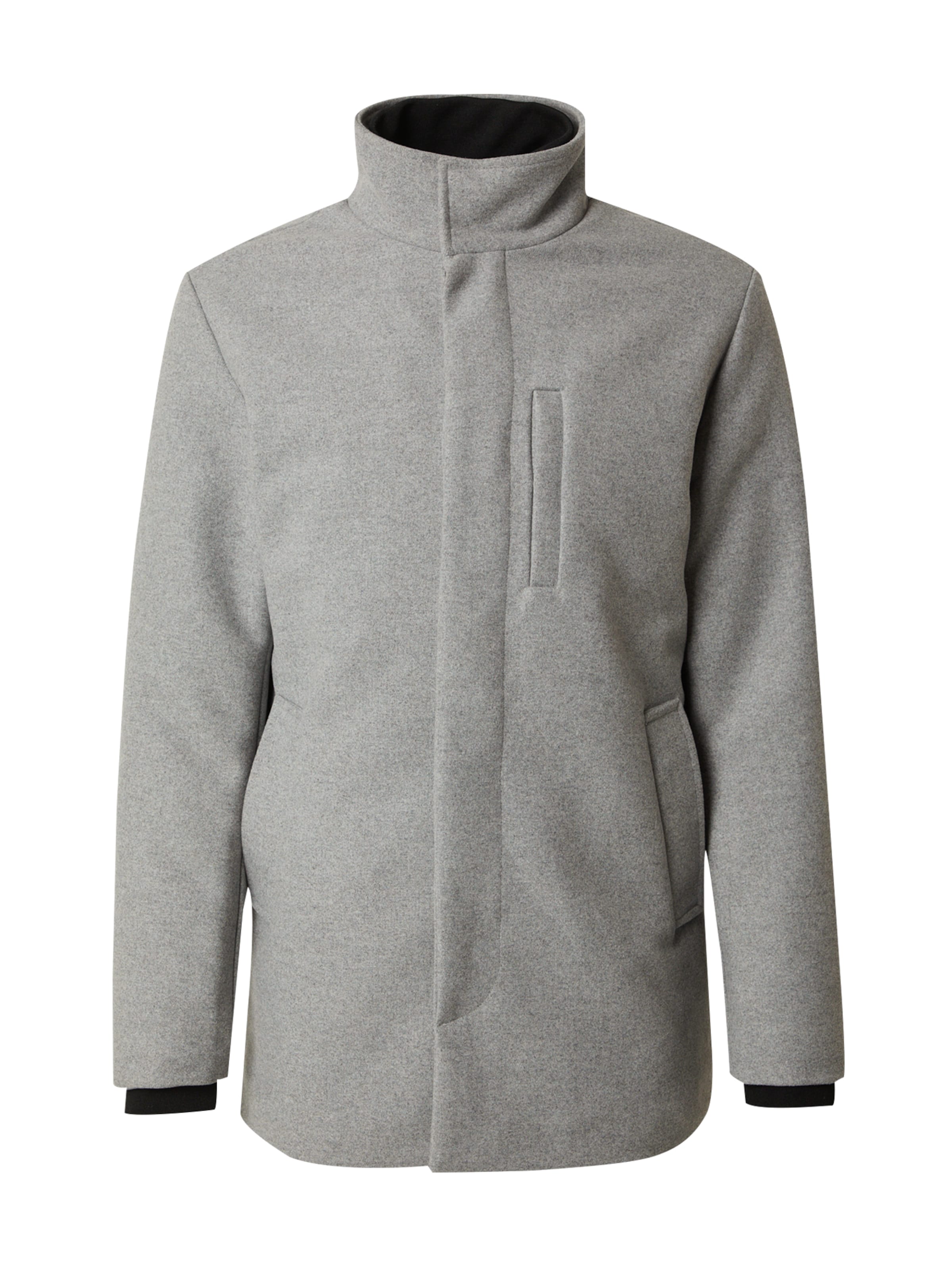 JACK & JONES Демисезонное пальто 'JJDunham' в Серый: спереди