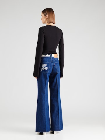 LEVI'S ® Flared Jeans 'RIBCAGE BELL X TS' in Blue