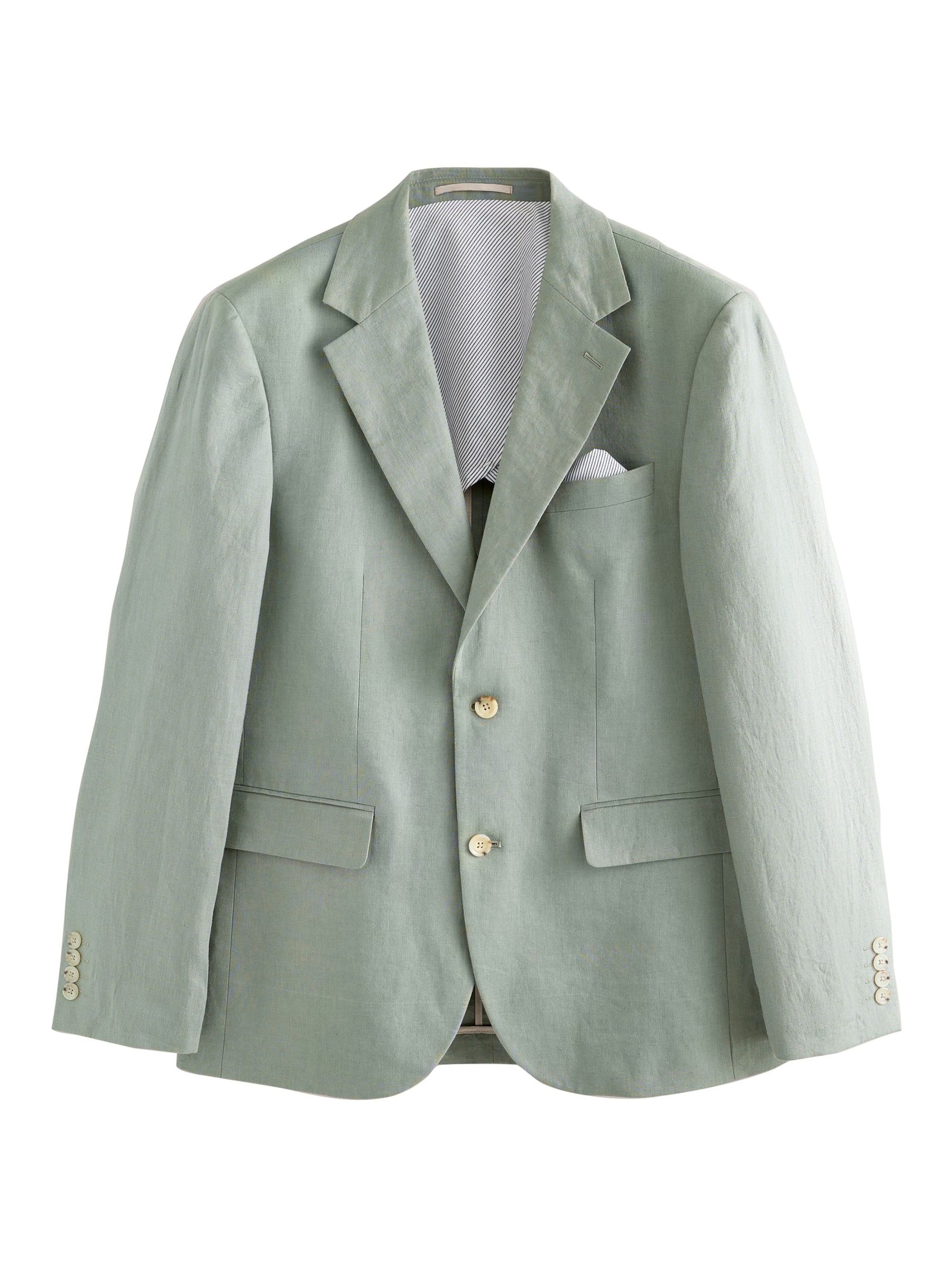 Next Regular Fit Pikkutakki värissä vihreä: etupuoli