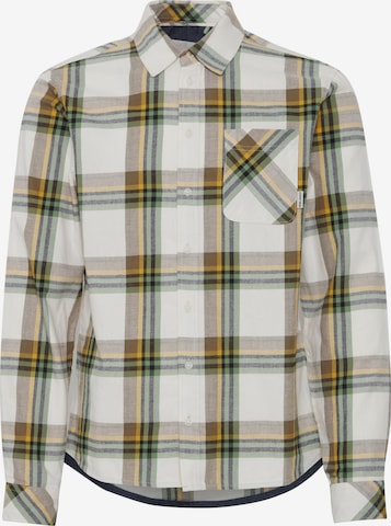 BLEND Regular fit Button Up Shirt in Green: front