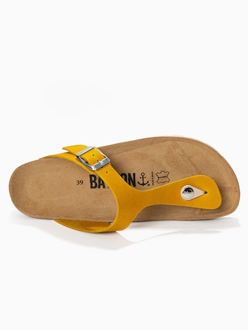 Mule 'MERCURE' Bayton en jaune