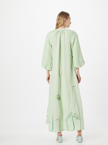 Helmstedt - Vestido camisero en verde
