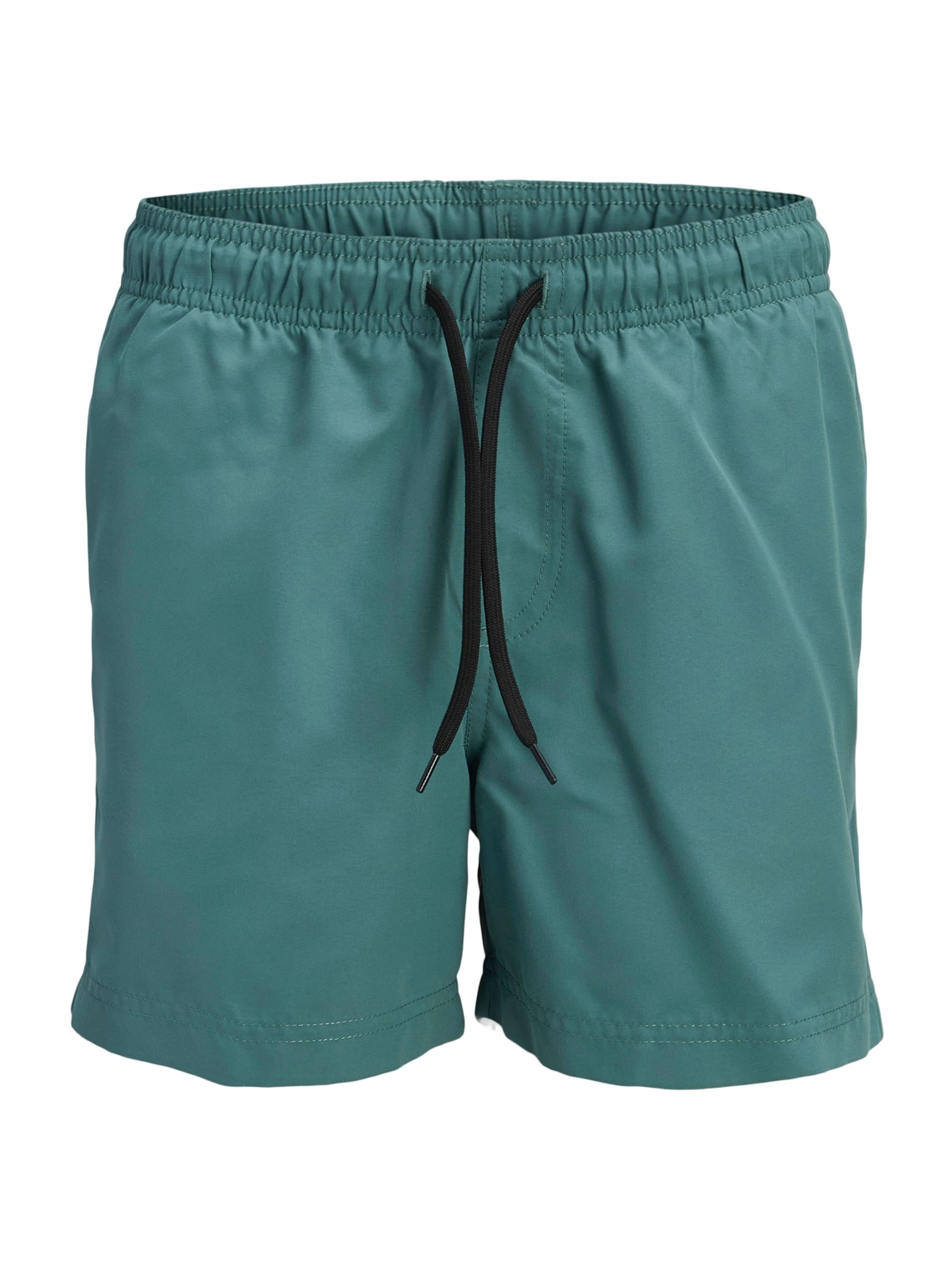 JJ Rebel Plavecké šortky 'JREBHAWAII' – zelená: přední strana