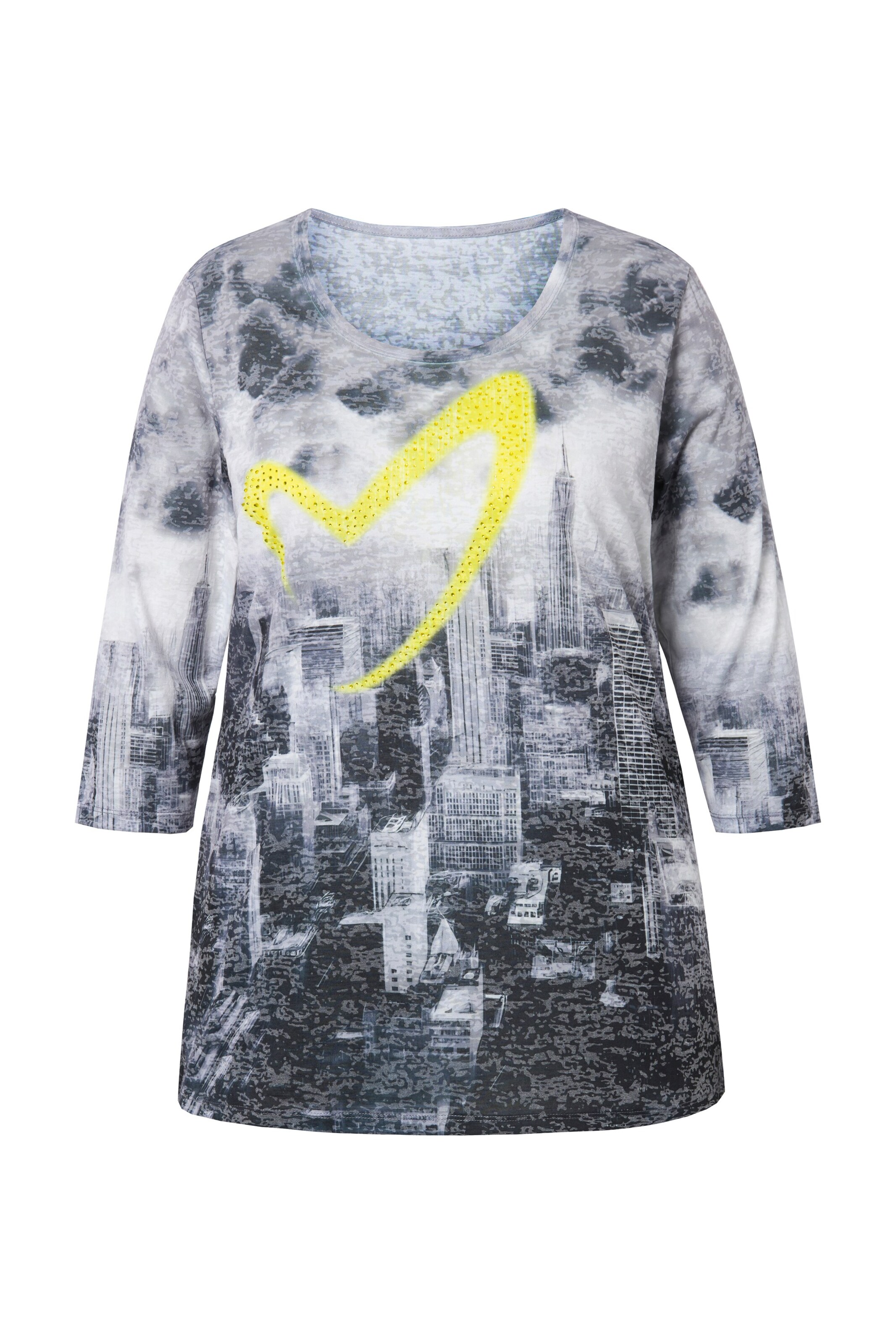 MIAMODA Shirt in Grau: Vorderseite