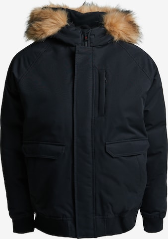 Giacca invernale 'Abelli' di Zavetti Canada in nero: frontale