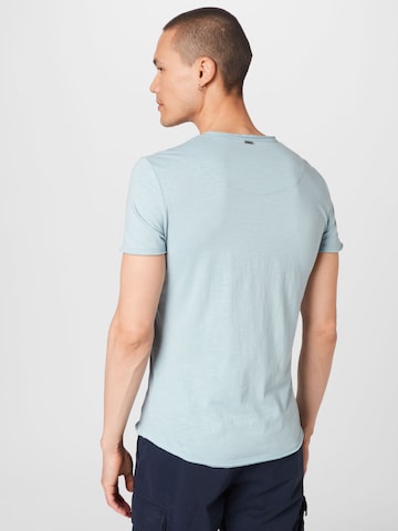 Key Largo T-shirt 'BREAD' i blå