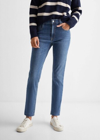 MANGO TEEN Skinny Jeans in Blau: predná strana