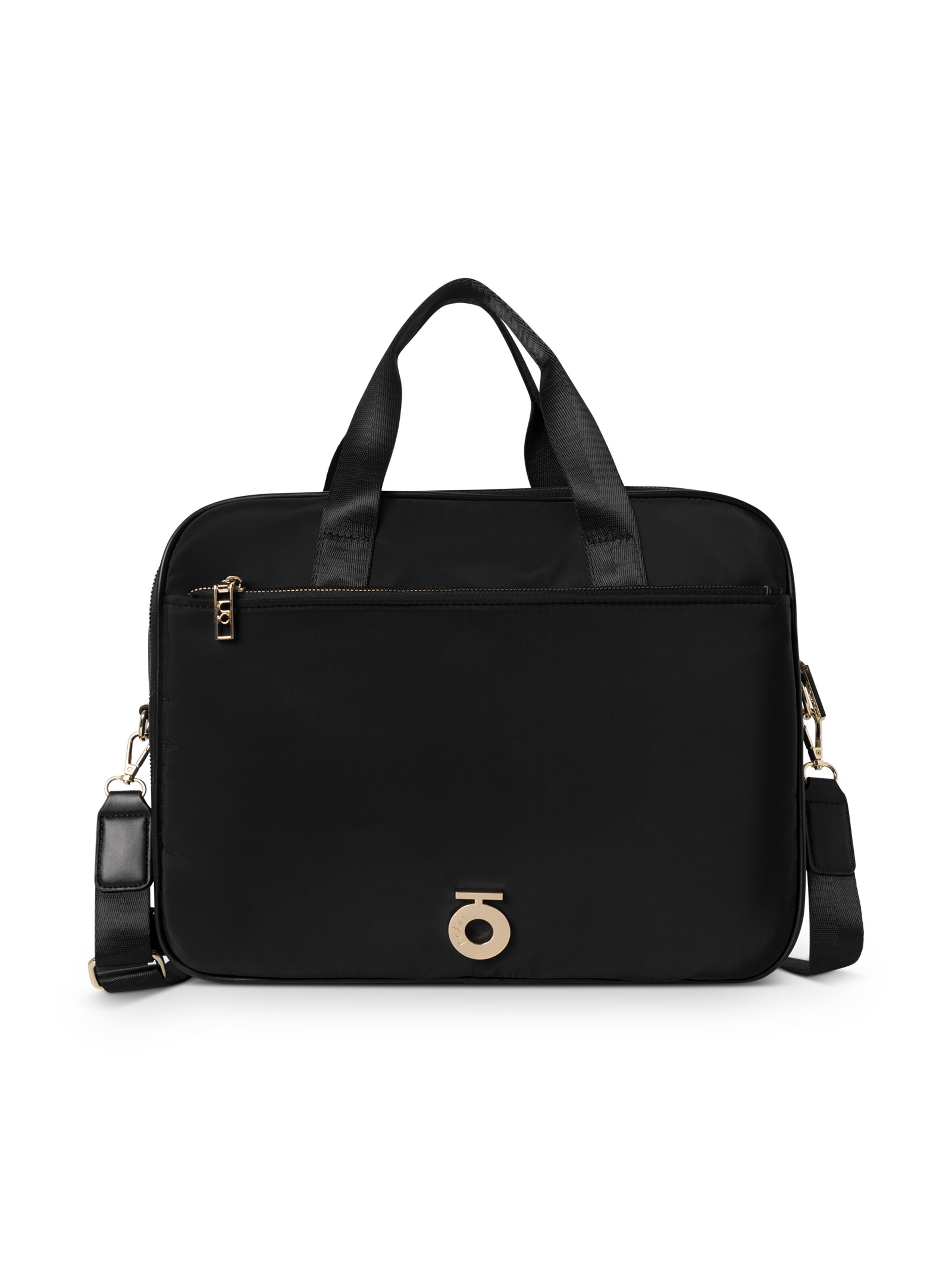 NOBO Laptoptaske 'ALTHEA' i sort: forside
