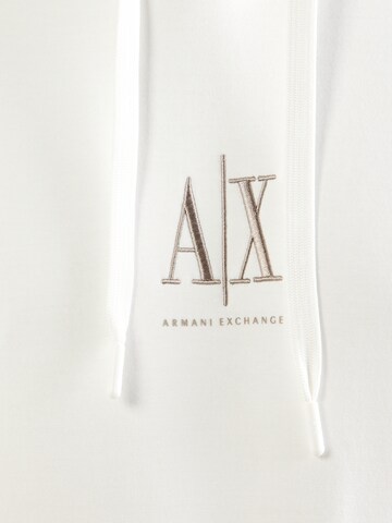 ARMANI EXCHANGE Μπλούζα φούτερ σε λευκό