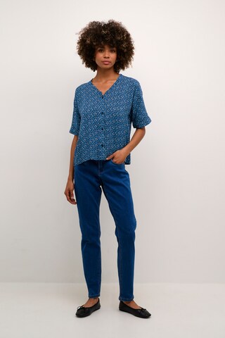 Cream Blus 'Tiah' i blå