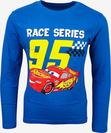 Disney Cars Shirt 'Lightning McQueen' in Blau: Vorderseite