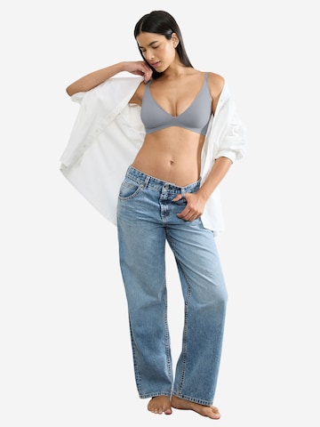 SLOGGI Push-up BH ' Blue ZERO Feel 20 THE UP ' in Grijs