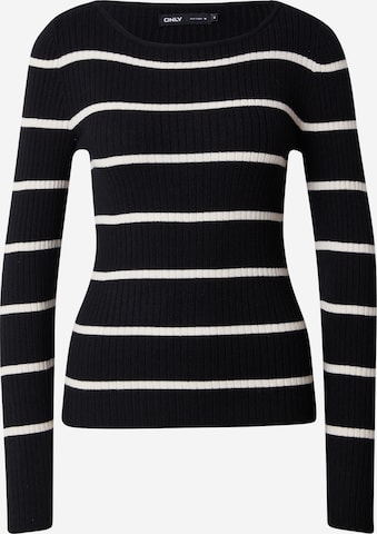 ONLY Sweater 'ONLIBI' in Black: front