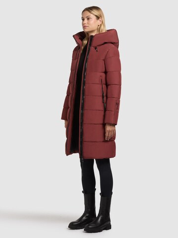 khujo Wintermantel 'Jilias5-YM' in Rood