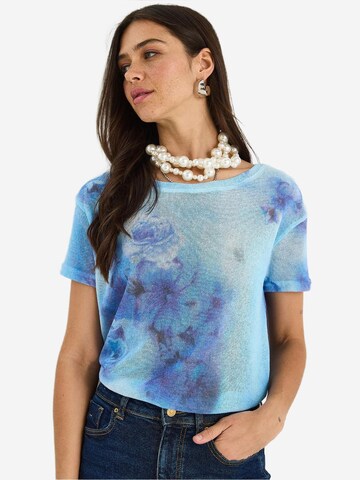 Maglietta di Bianco Lucci in blu