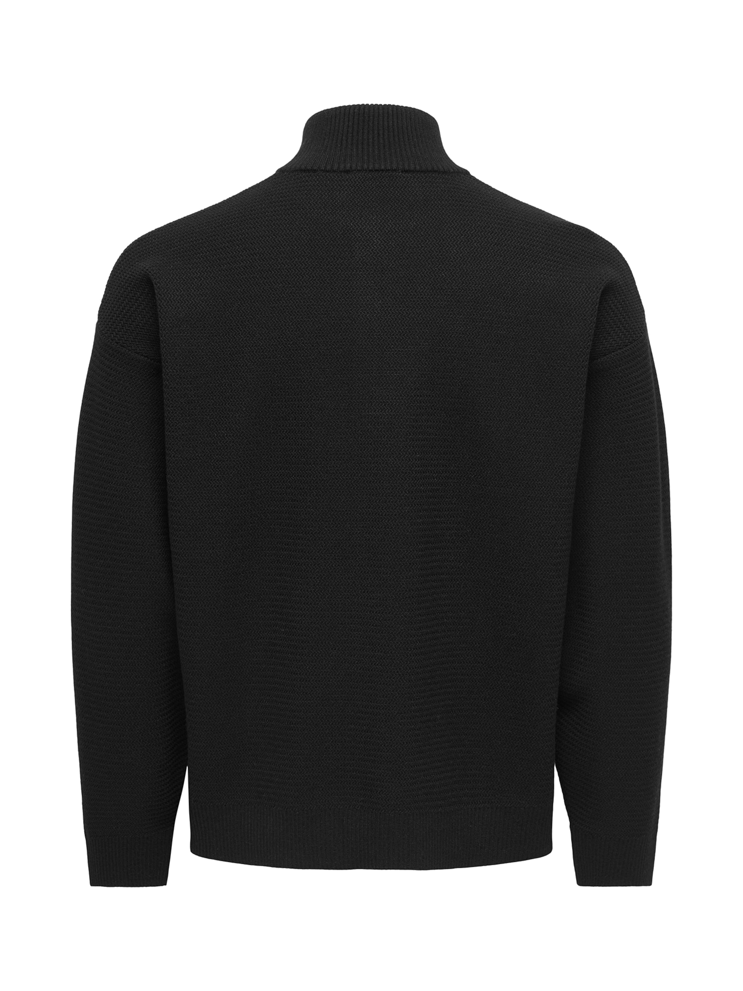 Only & Sons Sweater 'ONSCarter' in Black