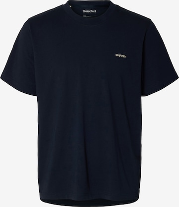 SELECTED Bluser & t-shirts 'SLHAUBREY' i blå: forside