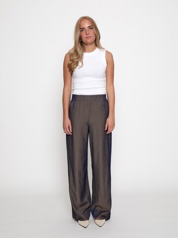 Peppercorn Wide leg Pants 'Bea' in Bronze