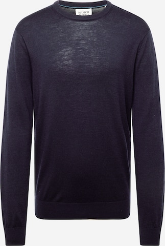 SCOTCH & SODA Sweater 'Essentials' in Black: front