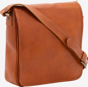 Viola Castellani Schoudertas ' ' in Bruin: voorkant